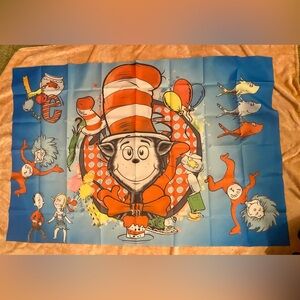 Colorful Dr. Seuss Cat in the Hat Tapestry